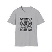 Weekend Forecast Unisex Softstyle T-Shirt