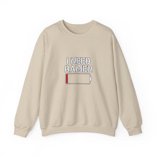 I Need Ramen Unisex Heavy Blend™ Crewneck Sweatshirt