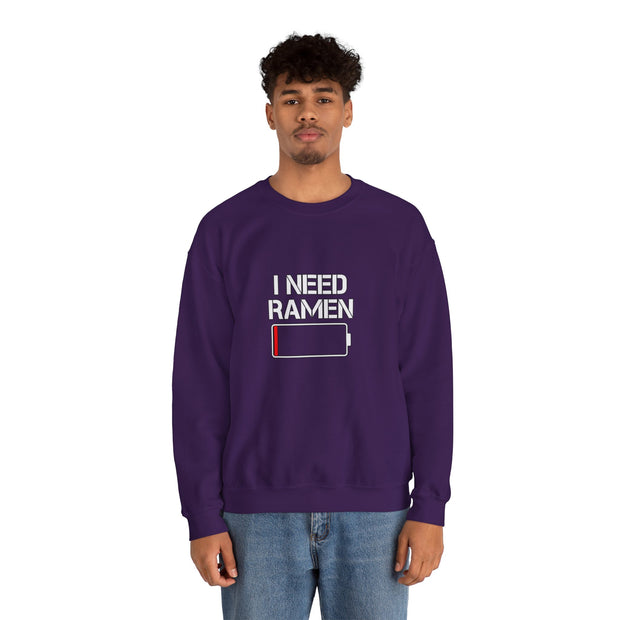 I Need Ramen Unisex Heavy Blend™ Crewneck Sweatshirt
