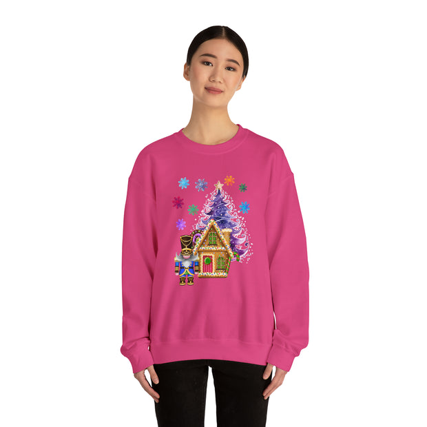 Gnome Nutcracker Unisex Heavy Blend™ Crewneck Sweatshirt
