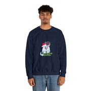 Christmas cat Unisex Heavy Blend™ Crewneck Sweatshirt