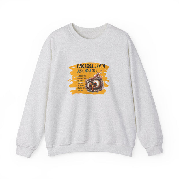 Word of the Day Unisex Heavy Blend™ Crewneck Sweatshirt
