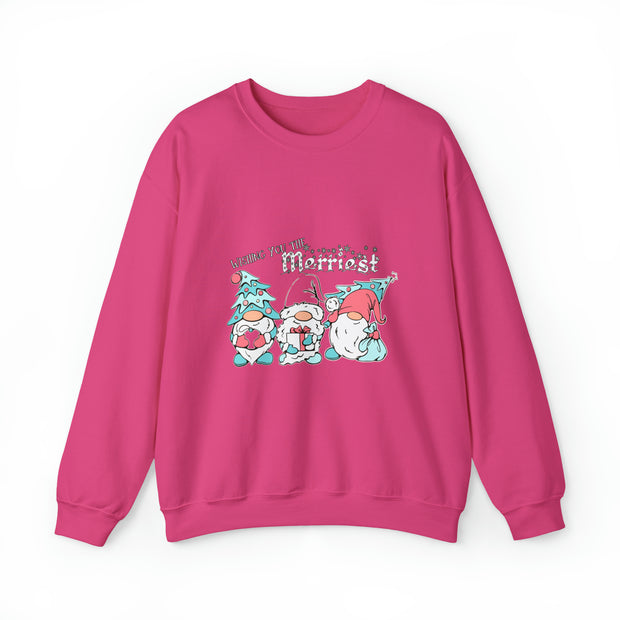 Gnome Christmas Unisex Heavy Blend™ Crewneck Sweatshirt