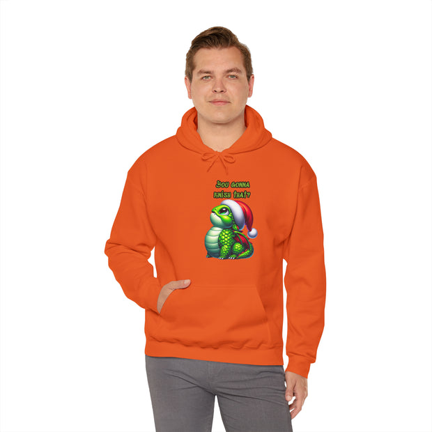 Christmas dragon Unisex Heavy Blend™ Hooded Sweatshirt