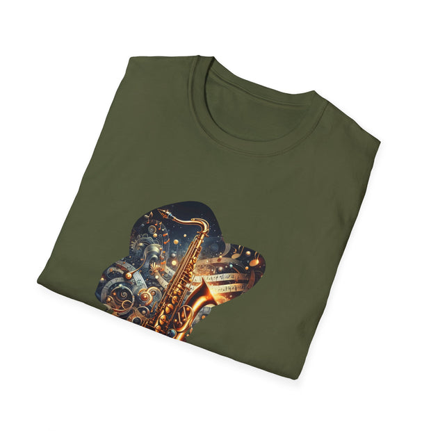 Saxophone Unisex Softstyle T-Shirt