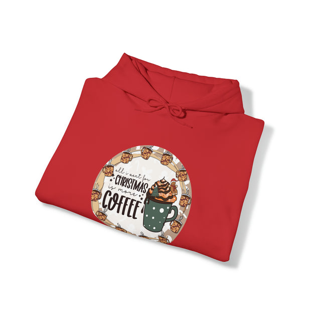 Christmas Coffee Unisex Heavy Blend™ Hooded Sweatshirt