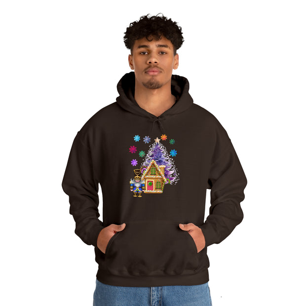 Gnome nutcracker Unisex Heavy Blend™ Hooded Sweatshirt