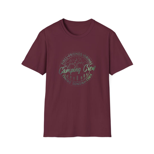 Camping Crew Unisex Softstyle T-Shirt