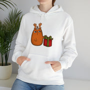 Christmas cat Unisex Heavy Blend™ Hooded Sweatshirt