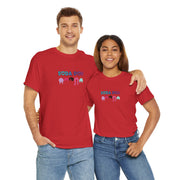 Colorful Soda Pop Unisex Heavy Cotton Tee | Fun Graphic Tee for All Occasions, Festival Apparel, Casual Wear, Gift Ideas, Summer Style