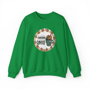 Christmas Coffee Unisex Heavy Blend™ Crewneck Sweatshirt