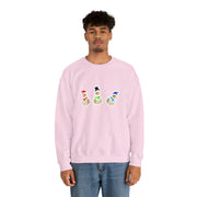 Snowmen Unisex Heavy Blend™ Crewneck Sweatshirt