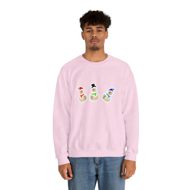 Snowmen Unisex Heavy Blend™ Crewneck Sweatshirt