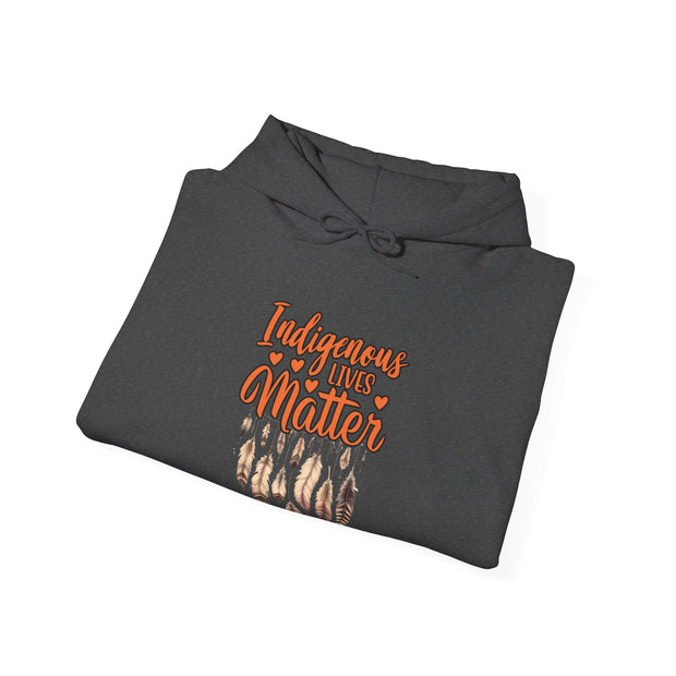 Indigenous Lives Matter Unisex Heavy Blend™ Hooded Sweatshirt