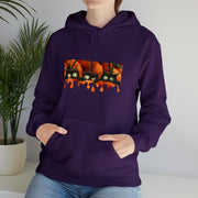 Pumpkin cats Unisex Heavy Blend™ Hooded Sweatshirt