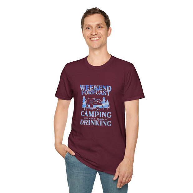 Weekend Forecast Unisex Softstyle T-Shirt