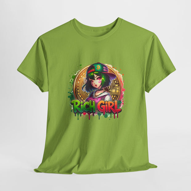 Graffiti Anime Girls Unisex Heavy Cotton Tee