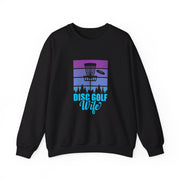 Disc Golf Wife Unisex Heavy Blend™ Crewneck Sweatshirt