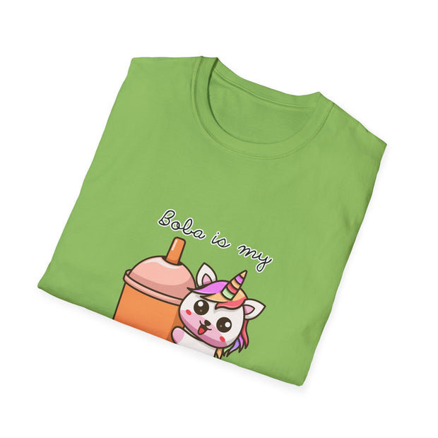 Unicorn Boba Unisex Softstyle T-Shirt