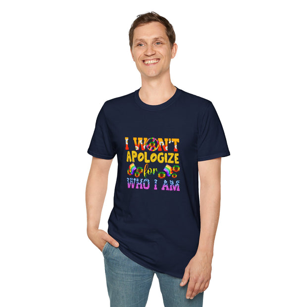 I won’t Apologize Unisex Softstyle T-Shirt