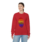 Pride Fingerprint Unisex Heavy Blend™ Crewneck Sweatshirt