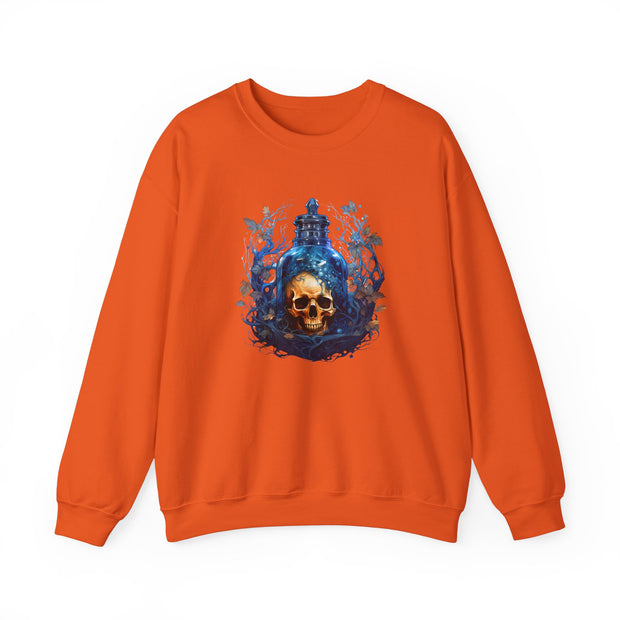 Bottled Skull Unisex Heavy Blend™ Crewneck Sweatshirt