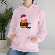 Christmas cat Unisex Heavy Blend™ Hooded Sweatshirt