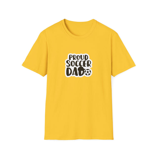 Proud Soccer Dad Unisex Softstyle T-Shirt
