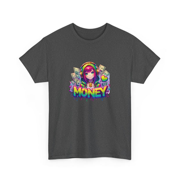 Graffiti Anime Girls Unisex Heavy Cotton Tee