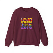 I Won’t Apologize Unisex Heavy Blend™ Crewneck Sweatshirt