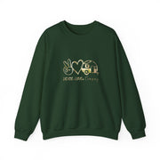 Peace Love Camping Unisex Heavy Blend™ Crewneck Sweatshirt