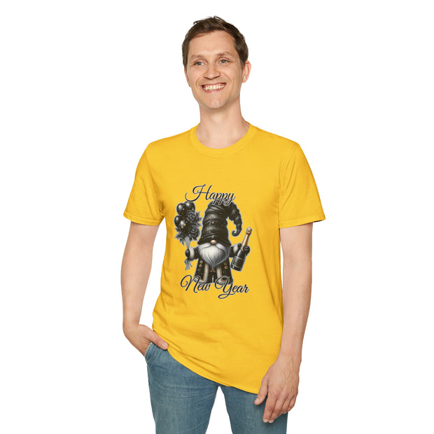 Gnome New Year Unisex Softstyle T-Shirt