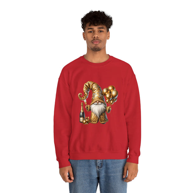 New Year Gnome Unisex Heavy Blend™ Crewneck Sweatshirt