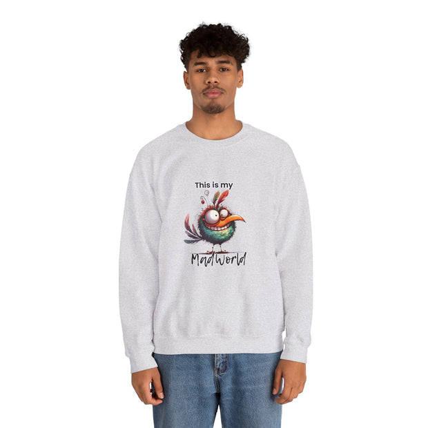 This is My Mad World Unisex Heavy Blend™ Crewneck Sweatshirt
