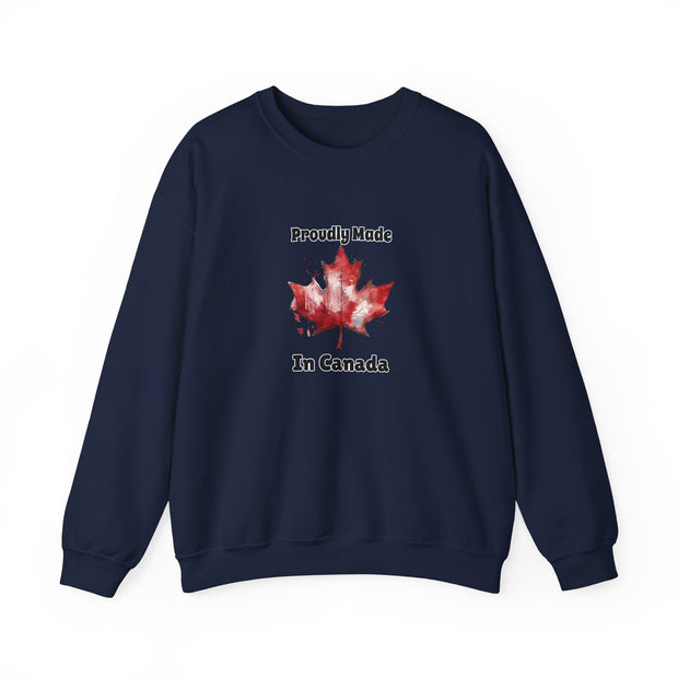 Proudly Made in Canada Unisex Heavy Blend™ Crewneck Sweatshirt