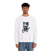 Horror Movie Cats Unisex Heavy Blend™ Crewneck Sweatshirt