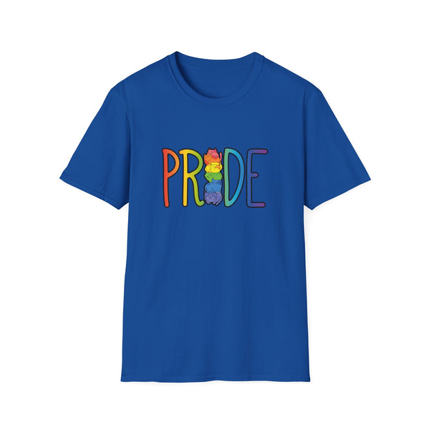 Cat Pride Tower Unisex Softstyle T-Shirt