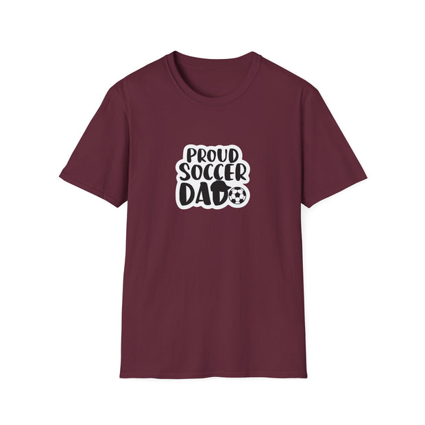 Proud Soccer Dad Unisex Softstyle T-Shirt