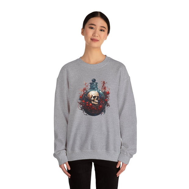Bottled Skull Unisex Heavy Blend™ Crewneck Sweatshirt