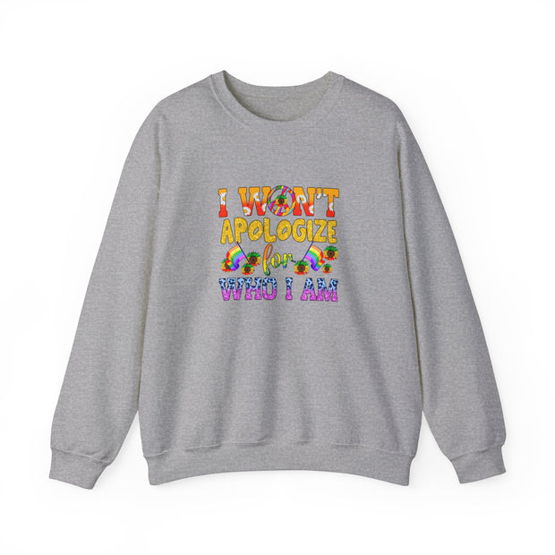 I Won’t Apologize Unisex Heavy Blend™ Crewneck Sweatshirt