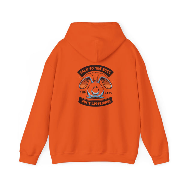 Talk to the Butt Unisex Heavy Blend™ Hooded Sweatshirt