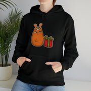 Christmas cat Unisex Heavy Blend™ Hooded Sweatshirt