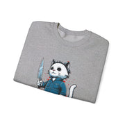 Horror Movie Cats Unisex Heavy Blend™ Crewneck Sweatshirt