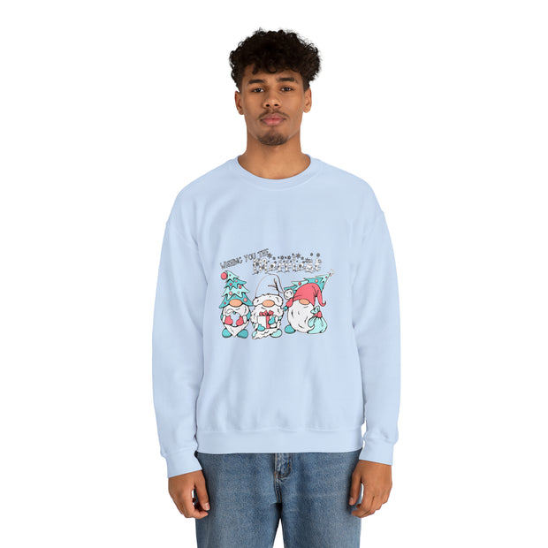 Gnome Christmas Unisex Heavy Blend™ Crewneck Sweatshirt