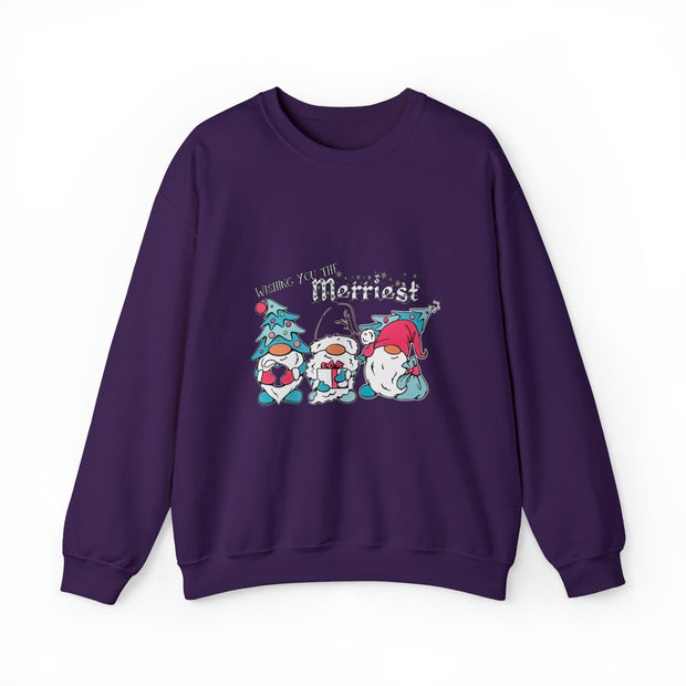 Gnome Christmas Unisex Heavy Blend™ Crewneck Sweatshirt