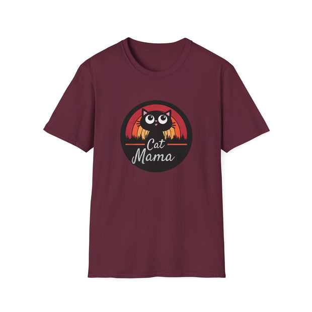 Cat Mama Unisex Softstyle T-Shirt