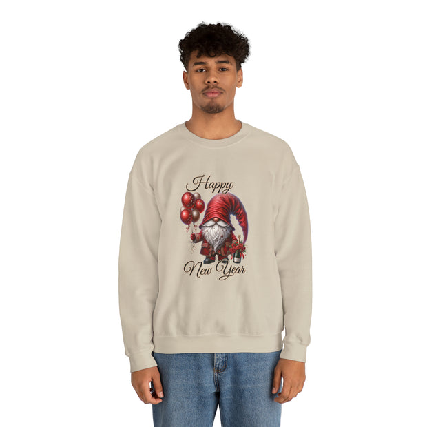 Gnome New Year Unisex Heavy Blend™ Crewneck Sweatshirt