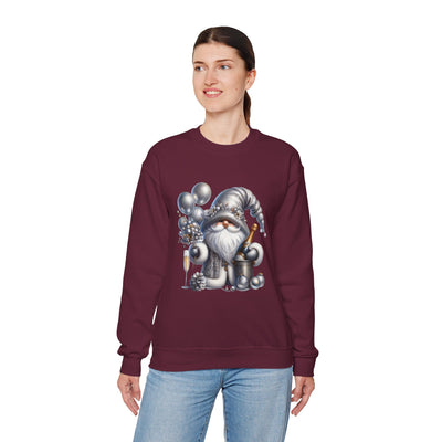 New Year Gnome Unisex Heavy Blend™ Crewneck Sweatshirt