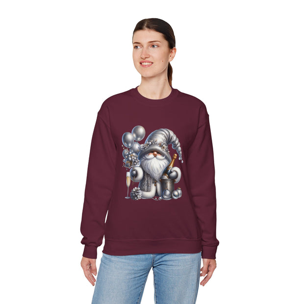 New Year Gnome Unisex Heavy Blend™ Crewneck Sweatshirt