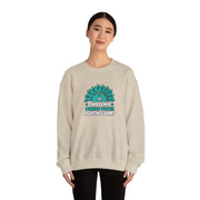 Ovarian Cancer Fighting Unisex Heavy Blend™ Crewneck Sweatshirt